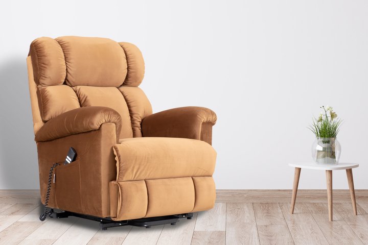 Berlin Brown Father Chair |  TeknoKonfor Father Chair